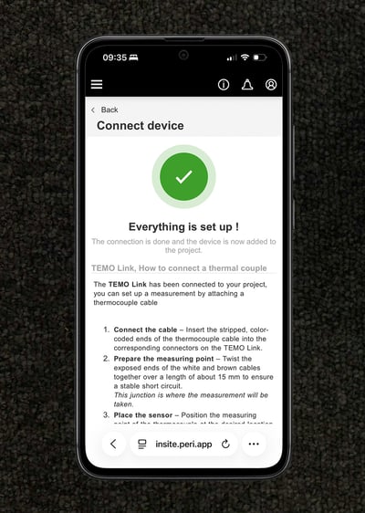 Stato di avanzamento della configurazione 2