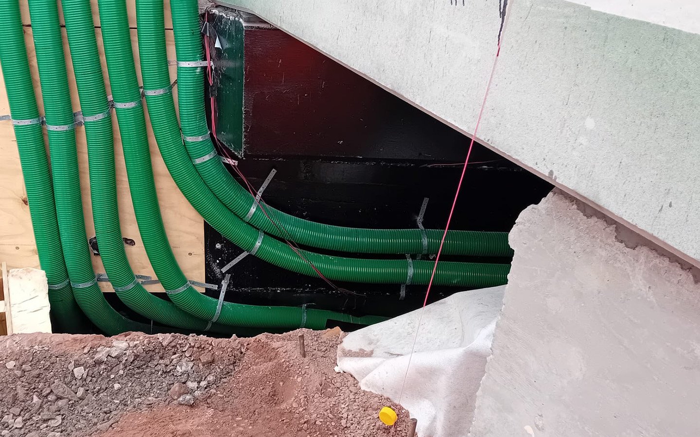 HS2 A46 Förbifartsbro Installation 4-1